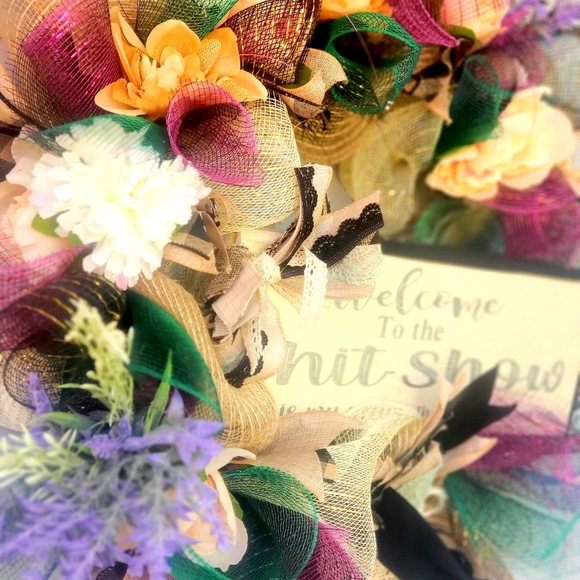 Funny front door Wreath - Picture 8 of 16